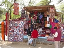 Rajasthani dresses, bags and hangings
