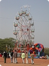 Fun rides in fair ground