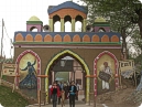 Exit gate of fair ground based on the culture of Rajasthan state