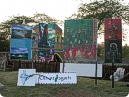 Hoardings displaying Chattisgarh Tourism