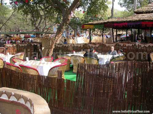 Food court for guests of Haryana Tourism Corporation