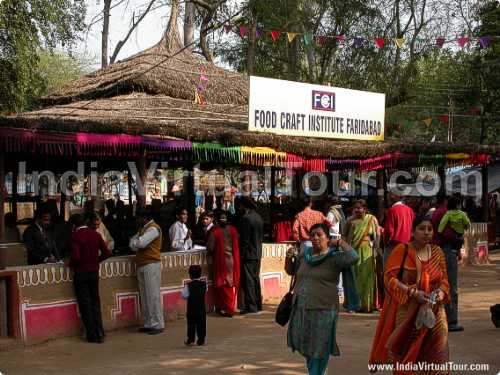 Food stall by well known food craft institute