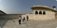 Golden Pavilion having Khas Mahal in its right side
