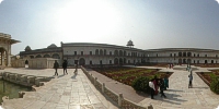 View of Grapes Garden from Khas Mahal