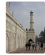 The Taj Mahal Mausoleum