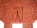Beautiful stone carving in Turkish Sultana House