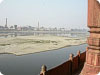 View of the river Yamuna from Itmad-Ud-Daulah Tomb Monument Campus