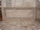 Stone carving on Taj Mahal Tomb