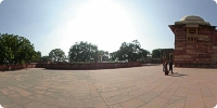 First view after entering Fatehpur Sikri Fort