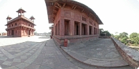 Side view of Diwan-E-Khaas