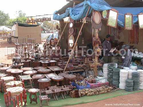 Wooden and stone crafts
