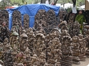 Wooden statue