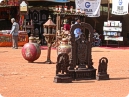 Wooden statue of god Balaji