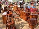Carved furniture