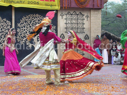Artists from Vrindavan, Uttar Pradesh