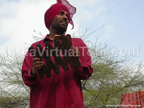 Artist of Punjab police troop