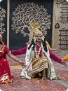 Artist from Uttar Pradesh presenting dance