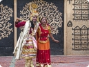 Artists from Vrindavan, Uttar Pradesh
