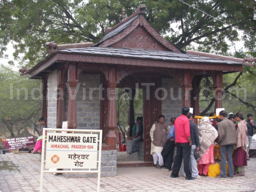 Maheshwar Gate set up by Himachal Pradesh Tourism