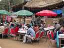 Taste of traditional food at traditional atmosphere