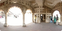 Another structure in Agra Fort towards the river Yamuna