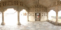 A structure in Agra Fort