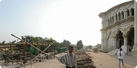 Front View of Radha Swami Samadhi
