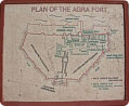 Plan of the Agra Fort