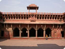 A structure in Agra Fort
