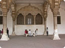 Closer view of Diwan-E-Aam