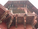 Another Top view of the back of Akbar Tomb