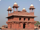 A closer view of Diwan-E-Khaas