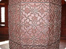 Beautiful stone carving insdie Diwan-E-Khaas