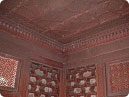 Beautiful stone carving in Turkish Sultana House