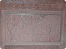 Beautiful stone carving in Turkish Sultana House