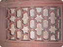 Beautiful stone carving in Turkish Sultana House