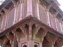 Stone carving in one palace in Fatehpur Sikri