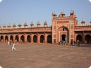Inside view of King Gate to enter in Dargah of Sheikh Salim Chisti Campus, reserved for King