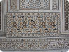 Beautiful stone inlay in Itmad-Ud-Daulah Tomb