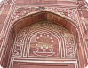 Beautiful stone inlay in Itmad-Ud-Daulah Tomb