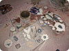 Recreation of damaged parts of stone inlay
