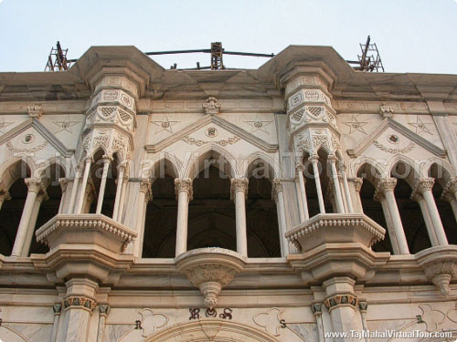 Back top view of Radha Swami Samathi