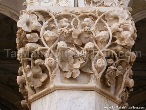 Unexplainable stone carving in Radha Swami Samathi
