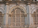 Exceptional stone inlay work and stone carving in Radha Swami Samathi