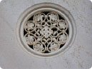 Unexplainable stone carving in Radha Swami Samathi