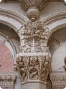 Unexplainable stone carving in Radha Swami Samathi