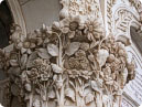 Unexplainable stone carving in Radha Swami Samathi