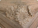 Unexplainable stone carving in Radha Swami Samathi