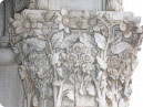 Unexplainable stone carving in Radha Swami Samathi