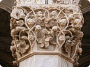 Unexplainable stone carving in Radha Swami Samathi